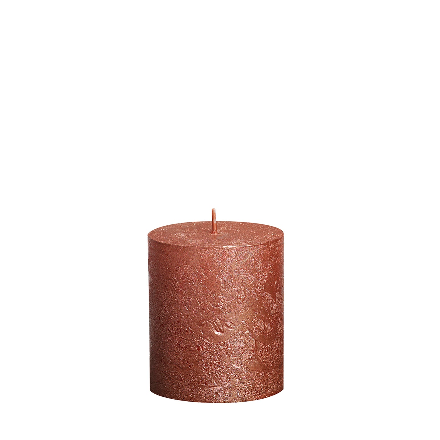 Full Metallic Rustic Candle