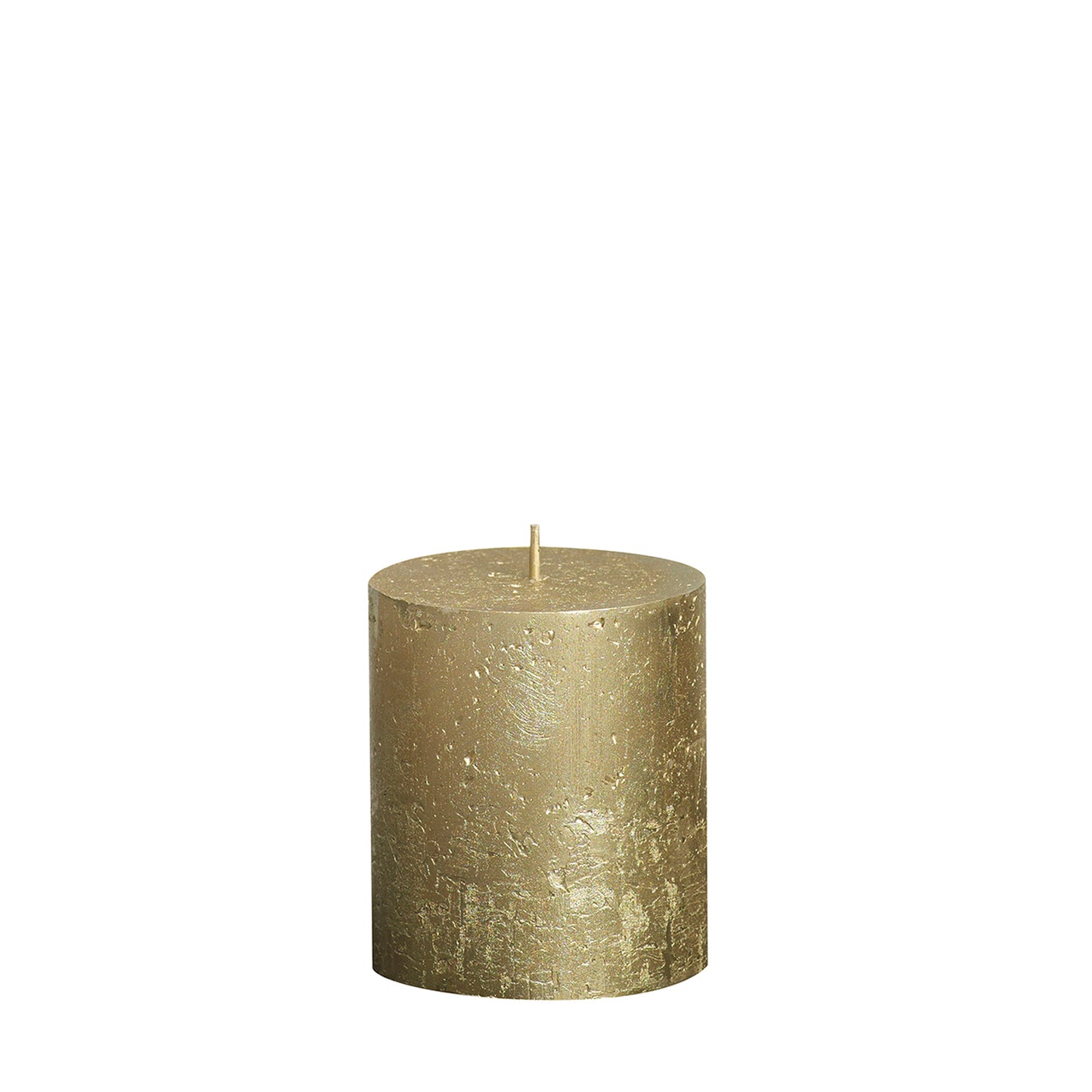 Full Metallic Rustic Candle