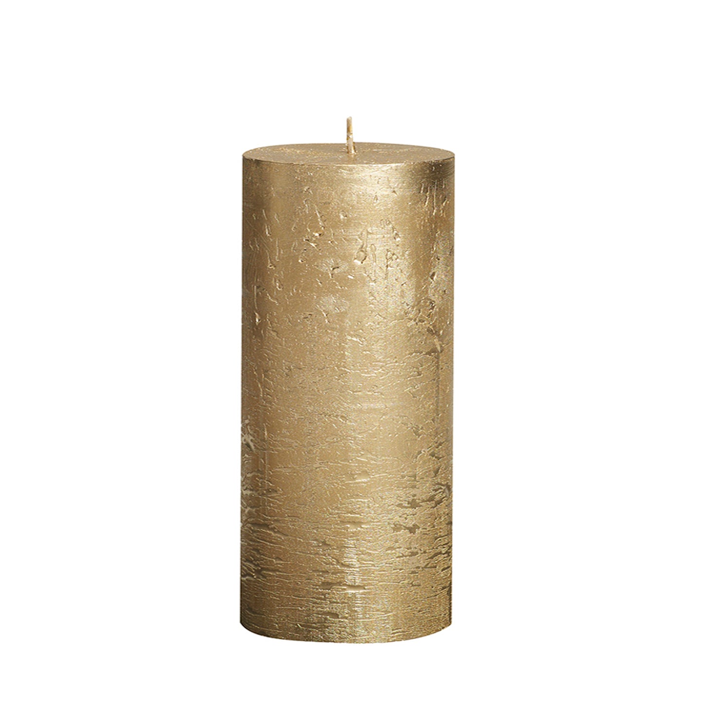 Full Metallic Rustic Candle