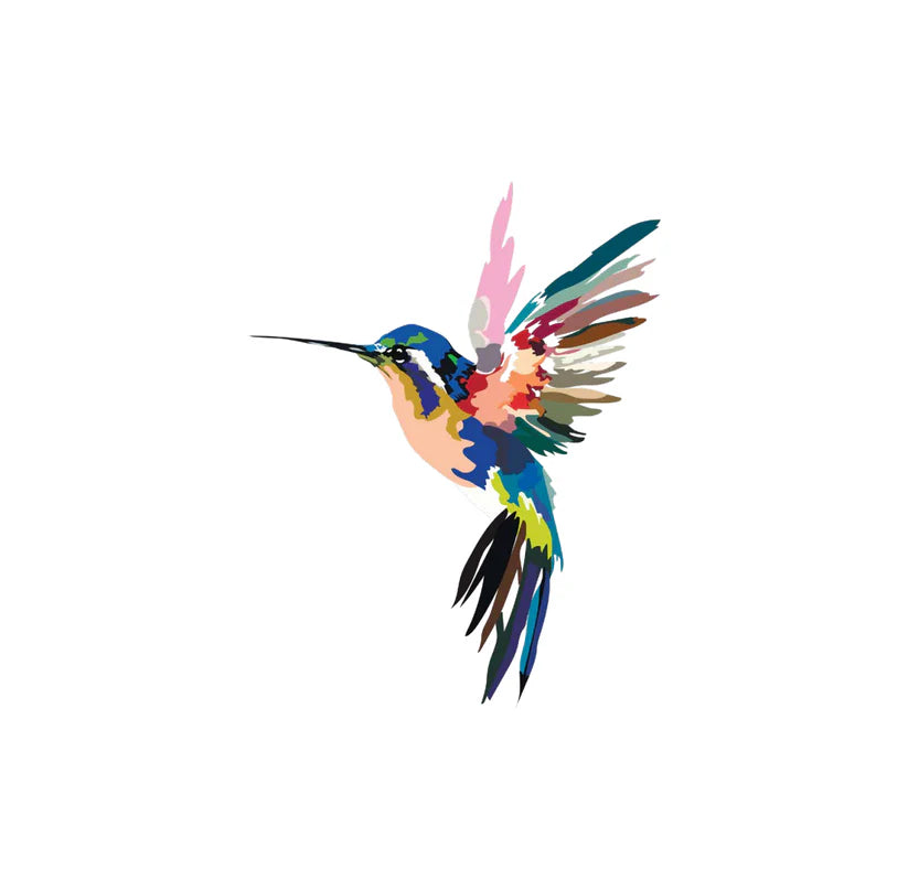Color Splash Hummingbird - Guest / Cocktail Napkins