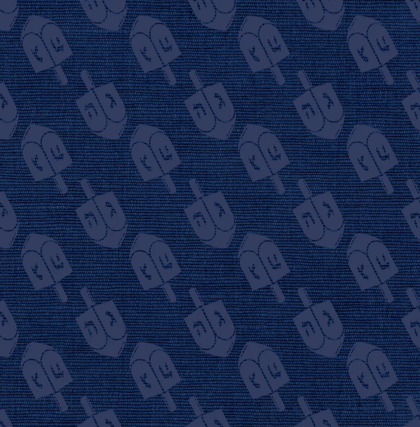 Chanukah Denim Dreidel (SQUARE)Charger 24 ct.