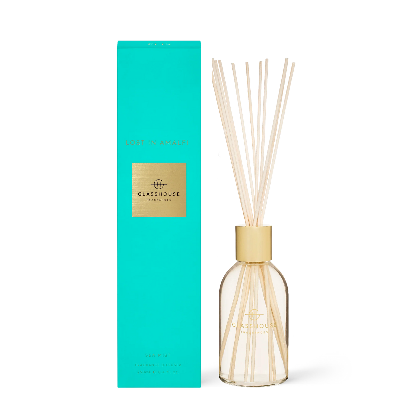 Glasshouse LOST IN AMALFI SEA MIST 8.4 fl oz. Fragrance Diffuser
