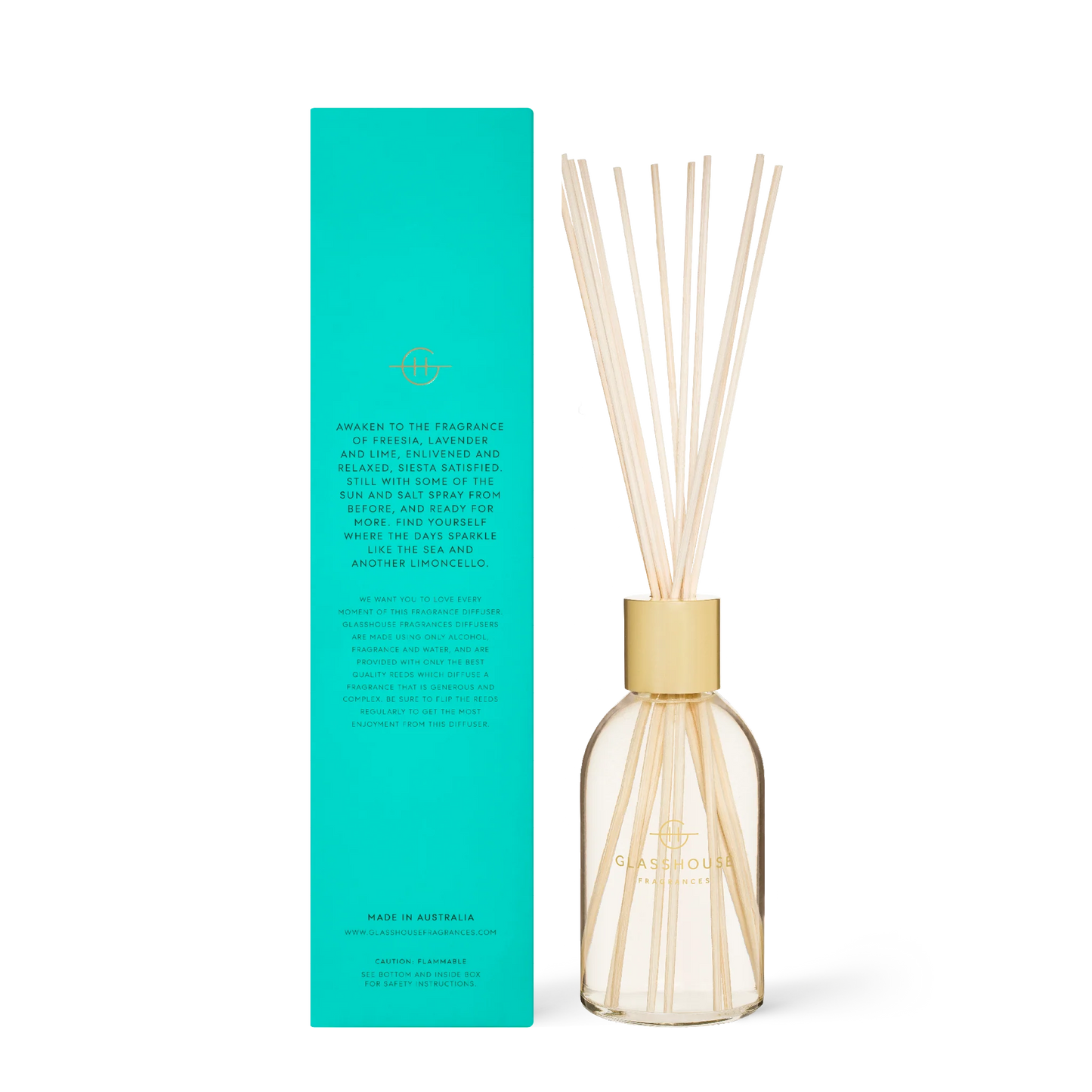 Glasshouse LOST IN AMALFI SEA MIST 8.4 fl oz. Fragrance Diffuser
