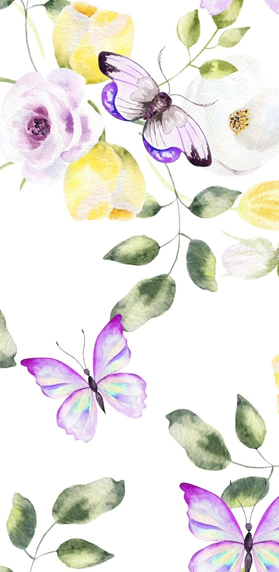 Lilac Butterfly - Guest / Cocktail Napkins