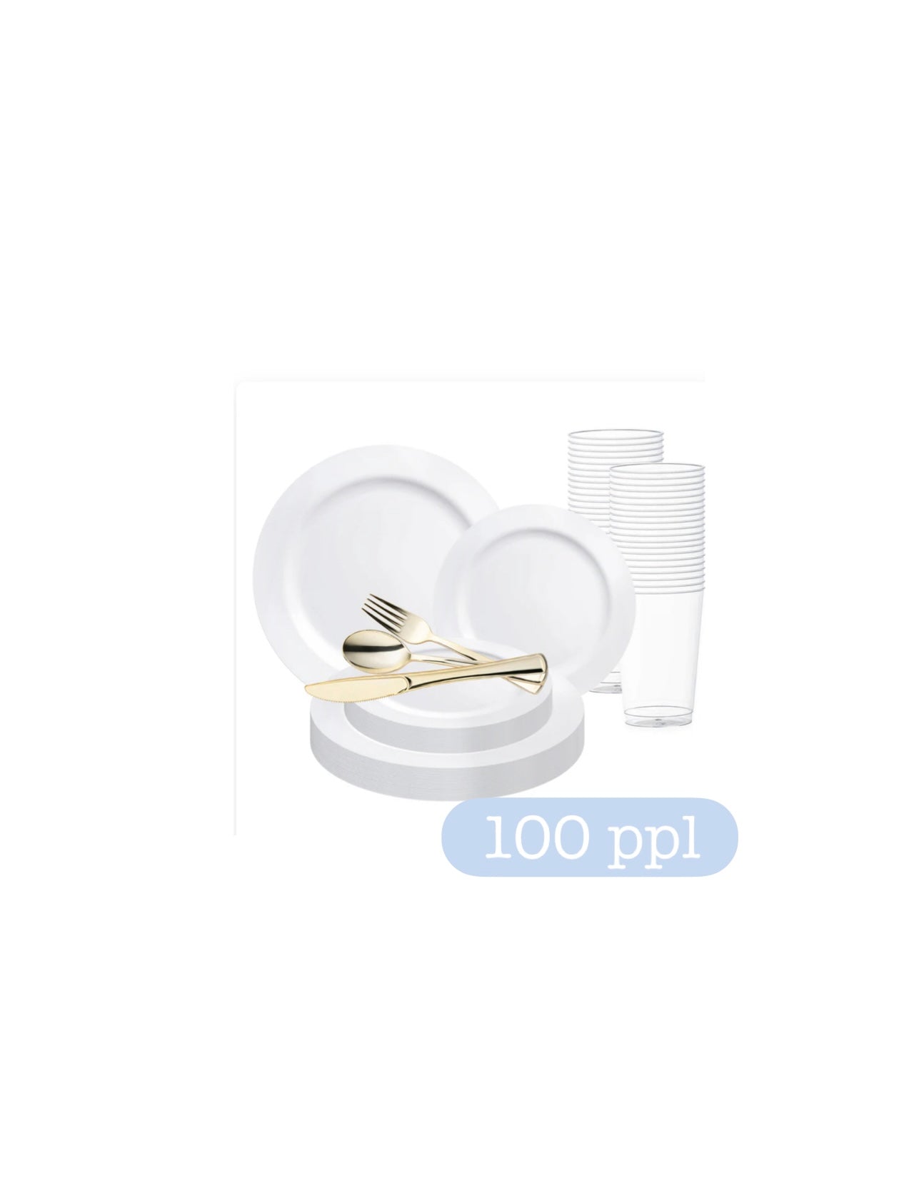 Meal Party Economy Plastic Basics / Party With Ease