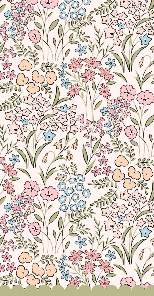 Ditsy Flower Pattern - Guest / Cocktail Napkins