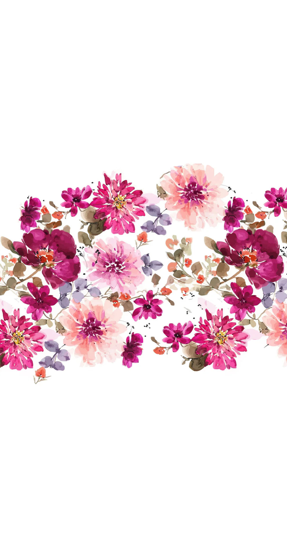 Fuchsia Dahlias - Guest / Cocktail Napkins
