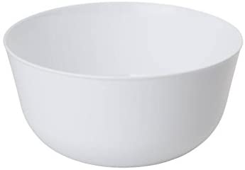 Modern White Round Soup Bowls 10 ct