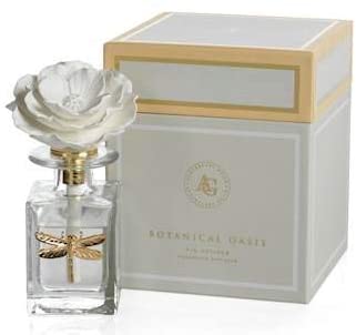 Zodax Dragon Fly Fig Vetiver Botanical Oasis Porcelain Diffuser