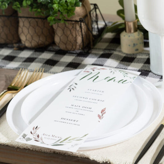 Edge Plates White (10 Count)