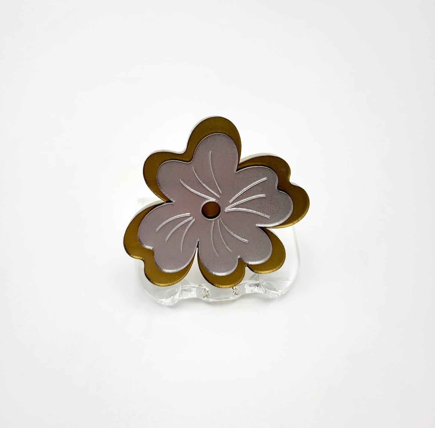 Floral Napkin Rings (4 Count)