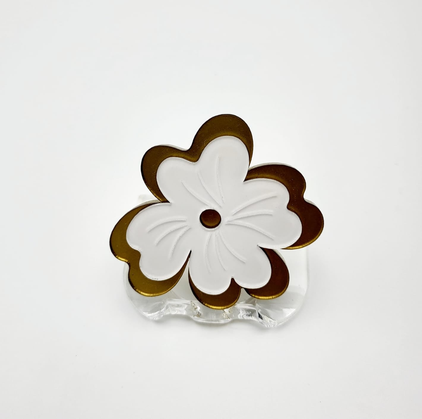 Floral Napkin Rings (4 Count)