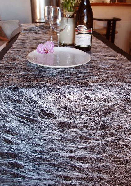 FiberWeb- Metallic Silver Runners