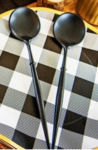 Black Bella 2PC Serving Spoon