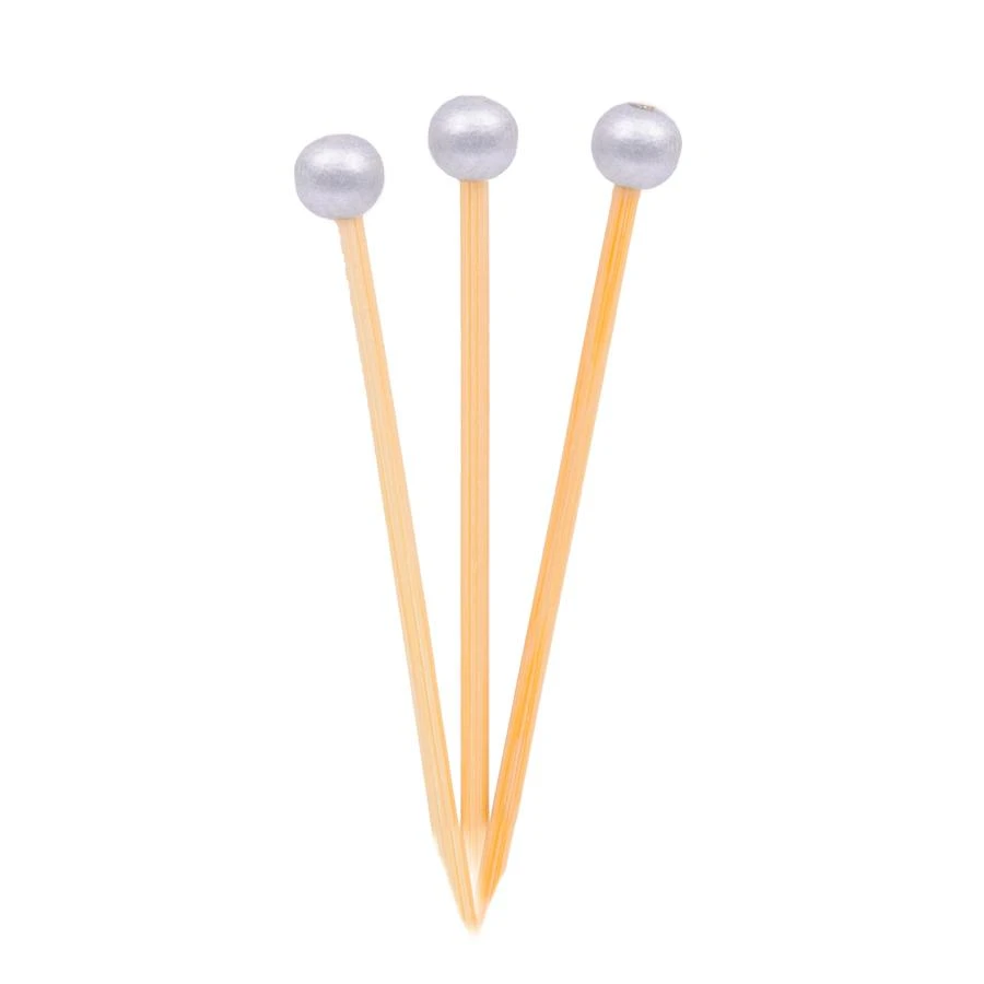 SMALL PARTY PICK - SILVER