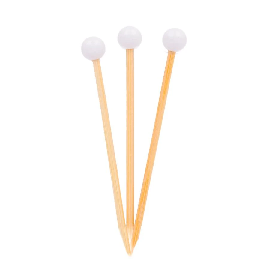 SMALL PARTY PICK - WHITE