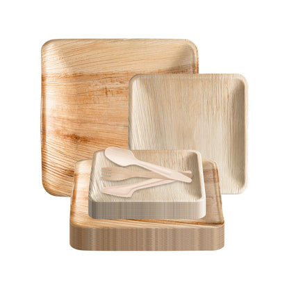 Bamboo Square Plate Collection