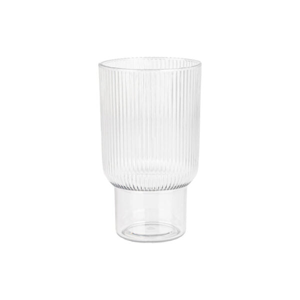 Ribbed White/Blue/Green/Pink  (6 Count)