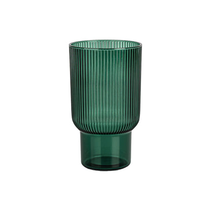 Ribbed White/Blue/Green/Pink  (6 Count)