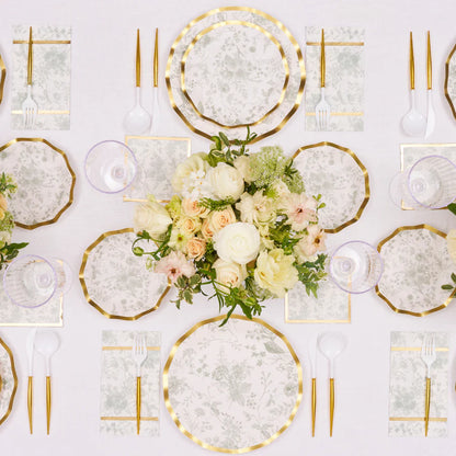 Timeless Table Setting: Sage