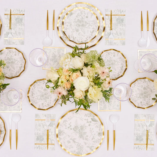 Timeless Table Setting: Sage