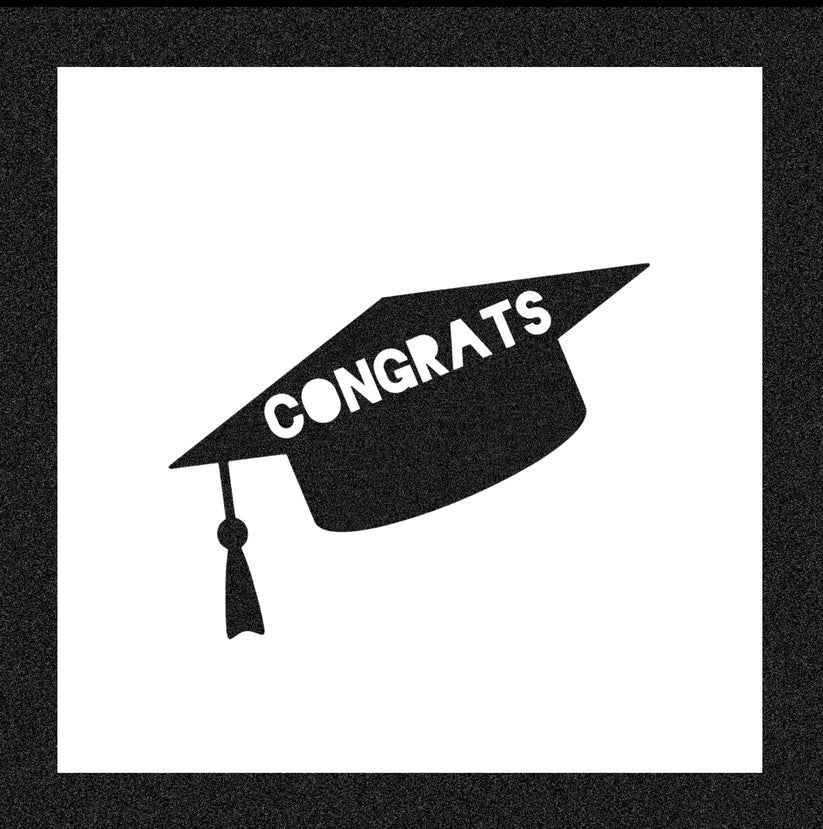 Graduation Hat And Diploma  Guest /  Congrats Grad Hat Cocktail Napkins