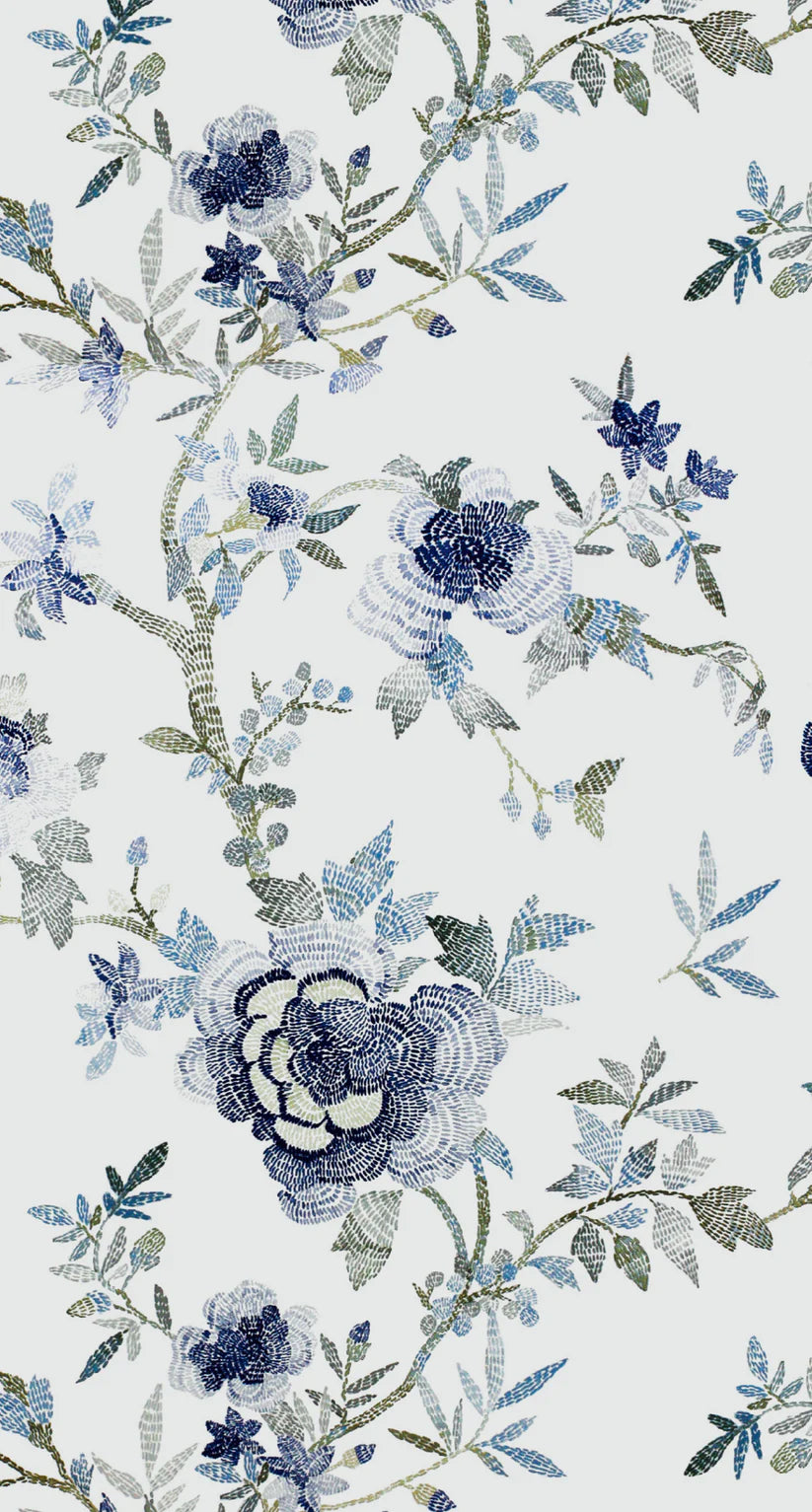 Blue Floral - Guest / Cocktail Napkins