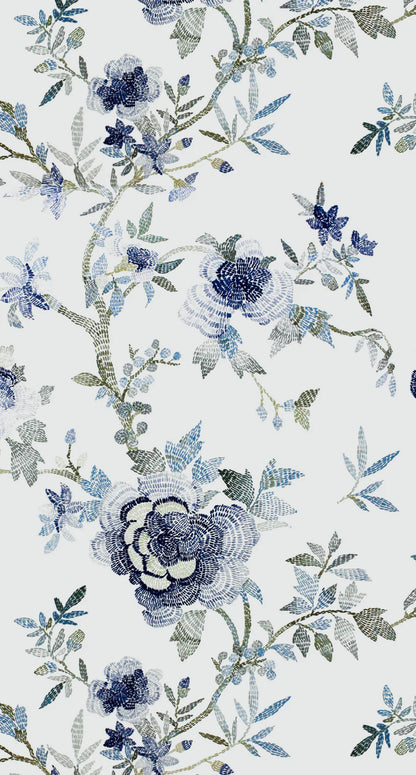 Blue Floral - Guest / Cocktail Napkins