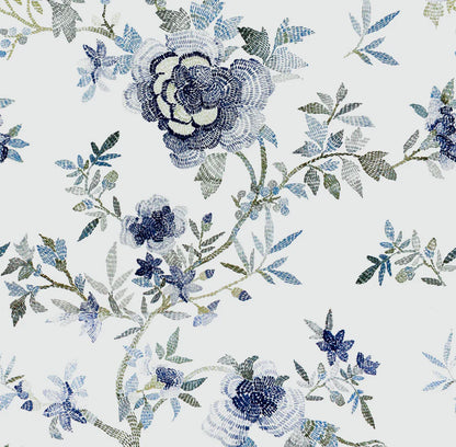 Blue Floral - Guest / Cocktail Napkins