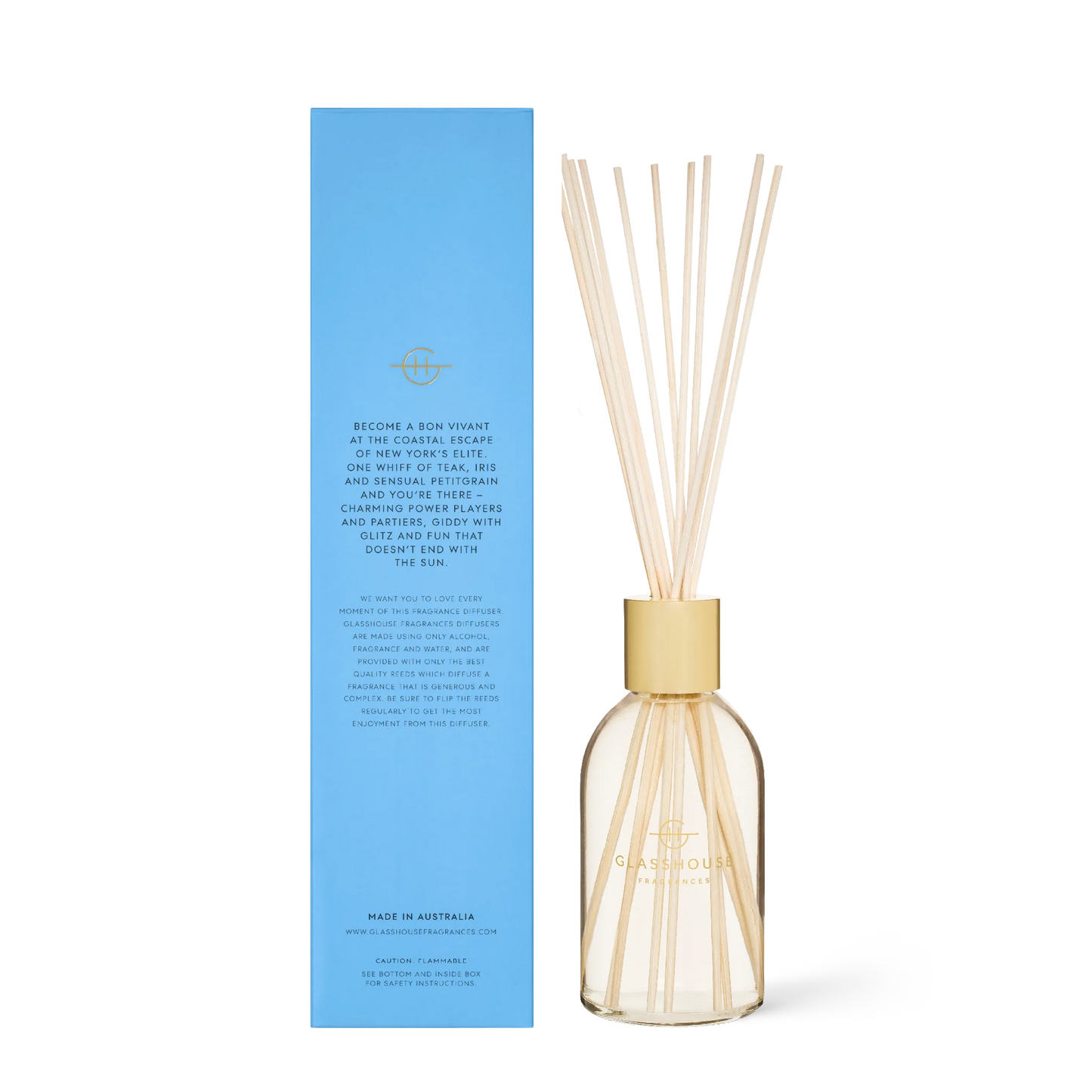 Glasshouse THE HAMPTONS 8.4 fl oz. Fragrance Diffuser