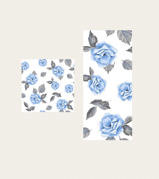 Blue Rose - Guest / Cocktail Napkins