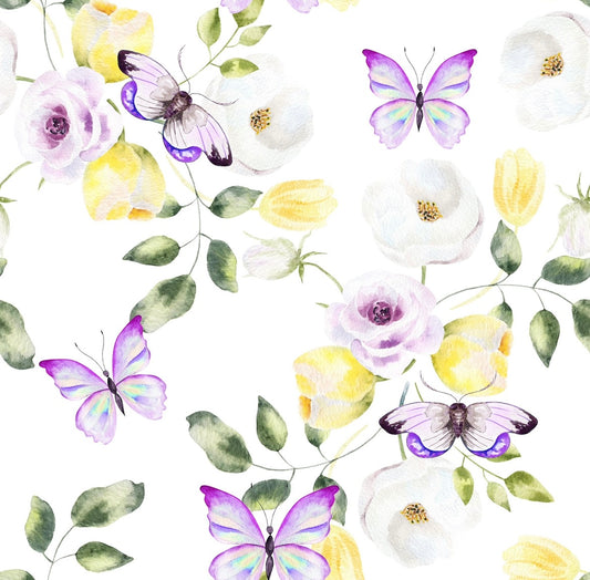 Lilac Butterfly Placemat
