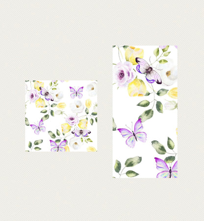 Lilac Butterfly   - Guest / Cocktail Napkins