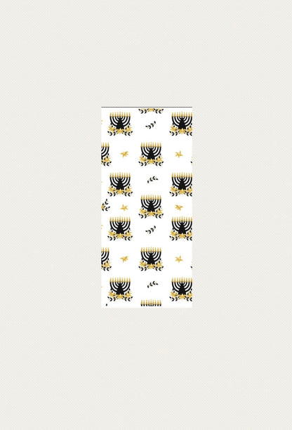 Chanuka Flowers , Guest Towel , Cocktail Napkin