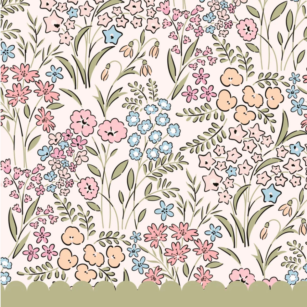 Ditsy Flower Pattern - Guest / Cocktail Napkins