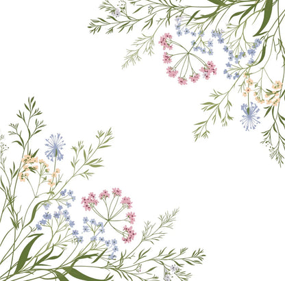 Delicate Wildflower- Guest / Cocktail Napkins