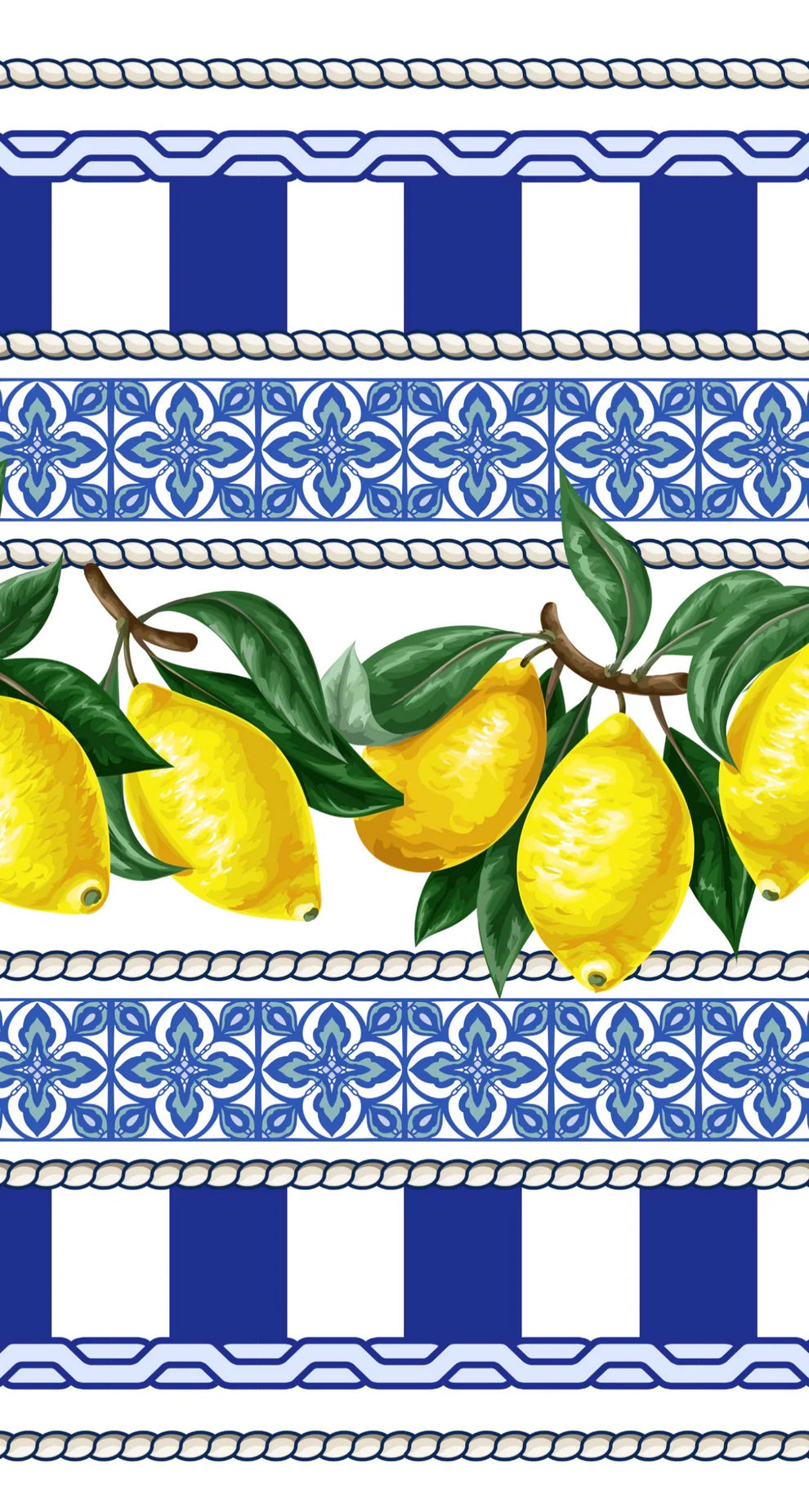 Venetian Lemons -  Guest / Cocktail Napkins