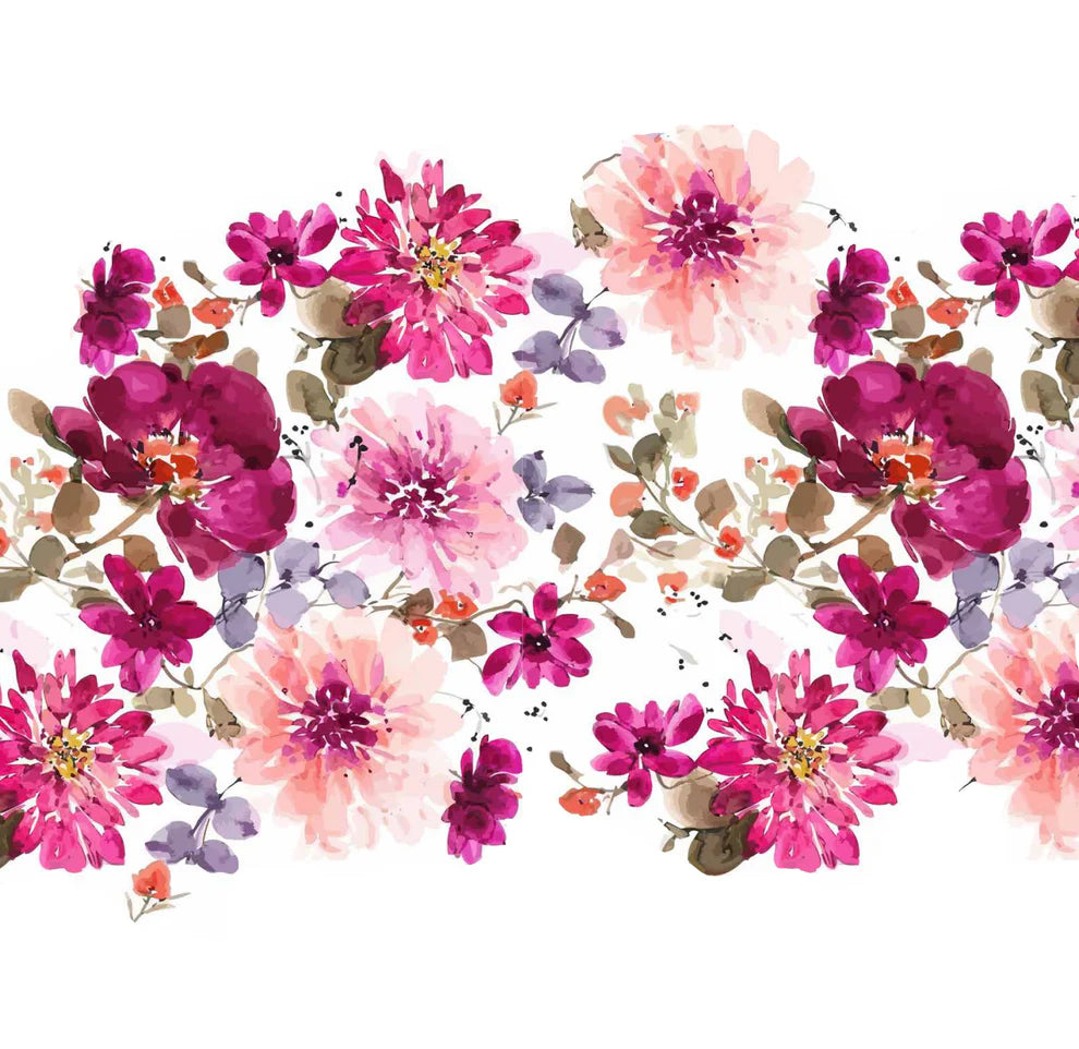 Fuchsia Dahlias - Guest / Cocktail Napkins