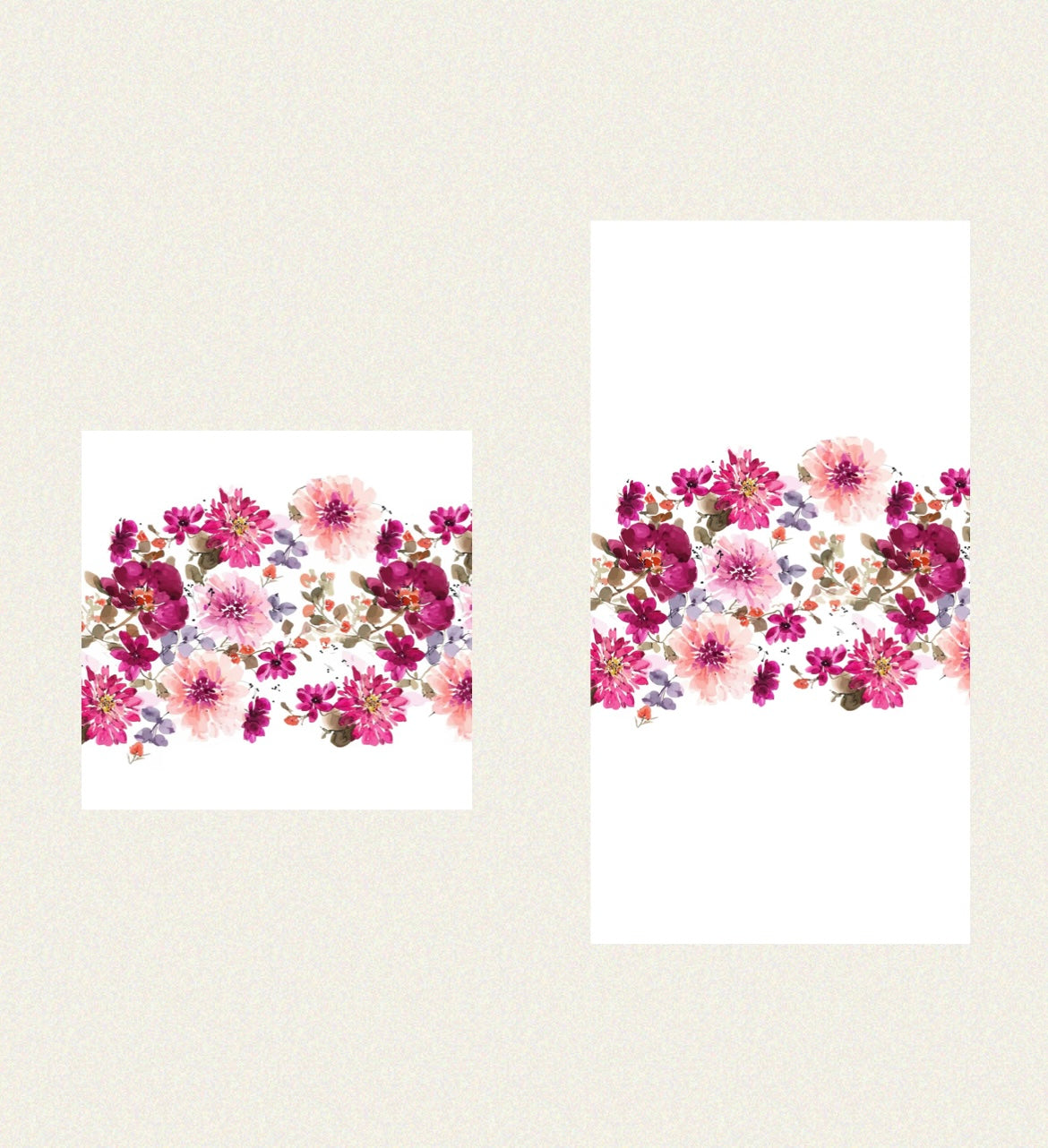 Fuchsia Dahlias - Guest / Cocktail Napkins