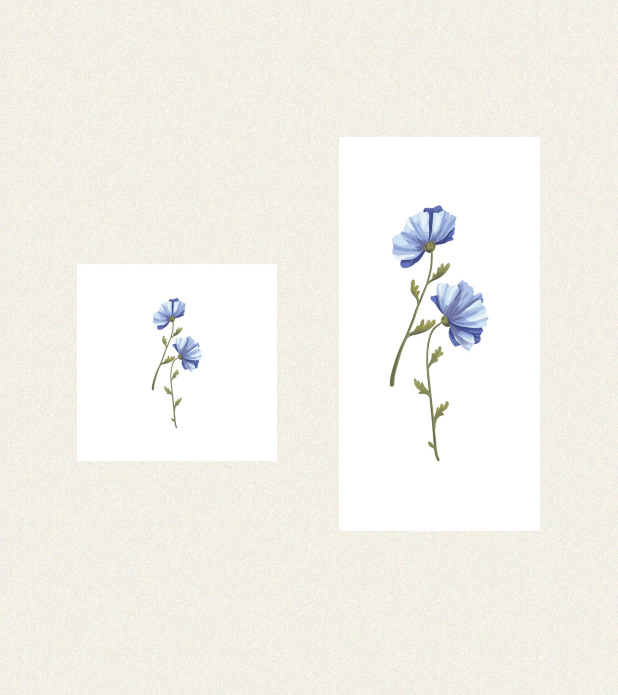 Blue Daffodil  - Guest / Cocktail Napkins