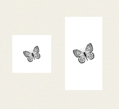 Black Butterfly  - Guest / Cocktail Napkins