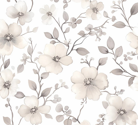 Watercolor Fall Flowers Placemat