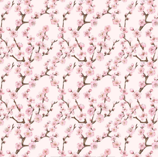 Cherry Blossom On Blush Placemat