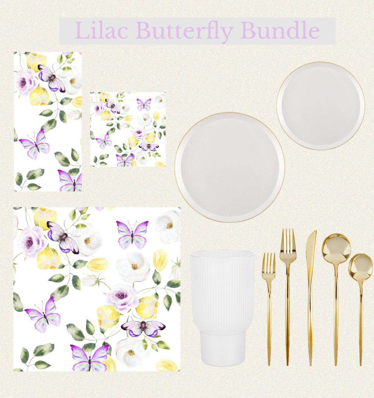 Lilac Butterfly Bundle
