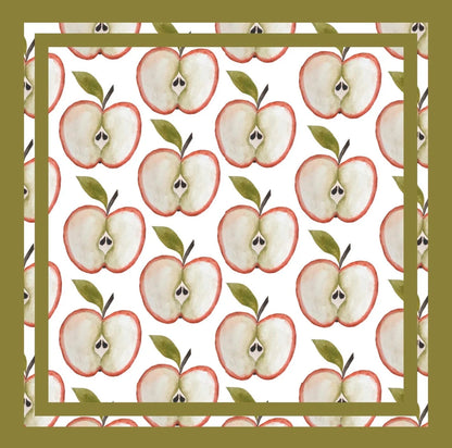 Rosh Hashanah Apple Halves   - Guest / Cocktail Napkins
