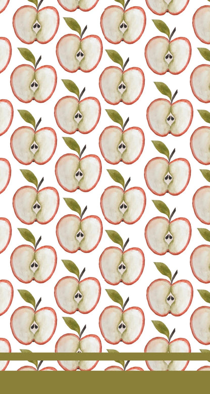 Rosh Hashanah Apple Halves   - Guest / Cocktail Napkins