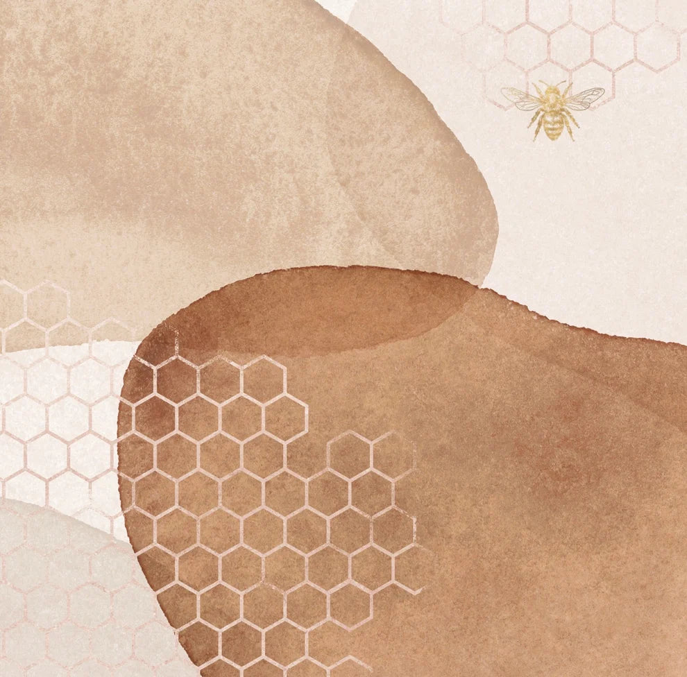 Rosh Hashanah Cognac Honeycomb  - Guest / Cocktail Napkins