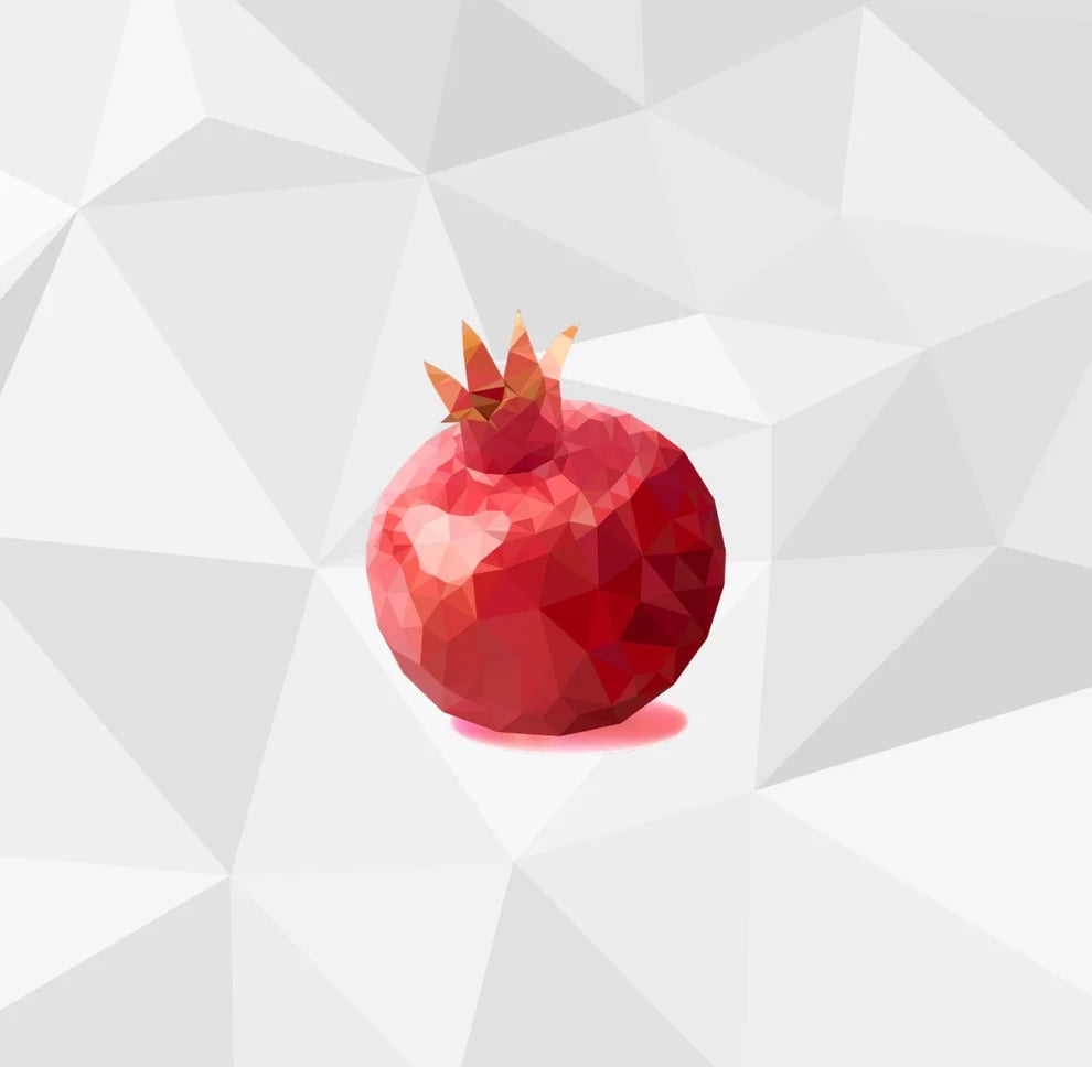 Rosh Hashanah Pixelated Pomegranate  - Guest / Cocktail Napkins