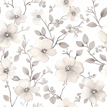 Watercolor Fall Flowers  - Guest / Cocktail Napkins
