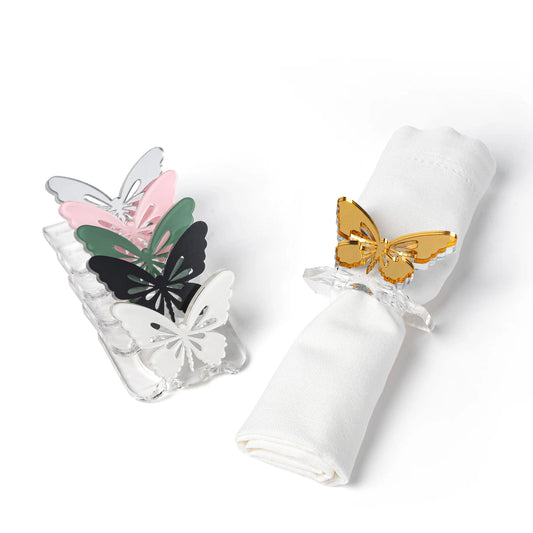 Butterfly Acrylic Napkin Ring